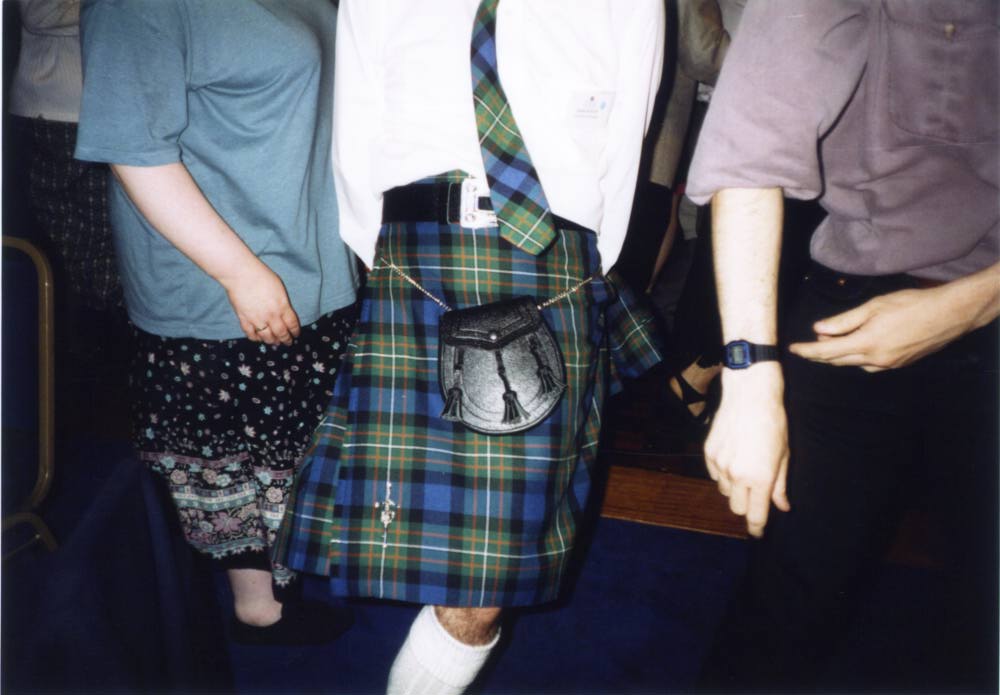 scotsman in kilt. But are you a real Scotsman